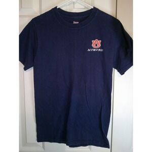 Vintage Hanes Auburn University T-Shirt War‎ Eagle Graphic Tee Small